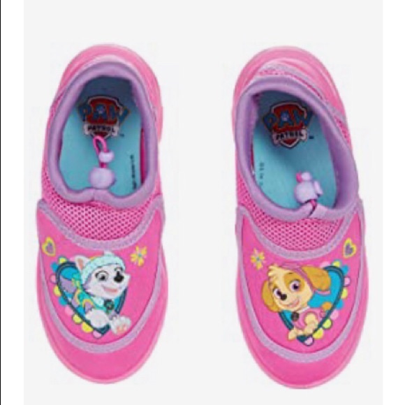 Paw Patrol Aqua shoes socks Sizd 5-6 Toddler NWT
